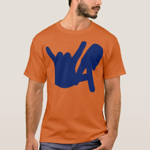 Camiseta Frente e Trás LA Rocks Azul de Silhouette