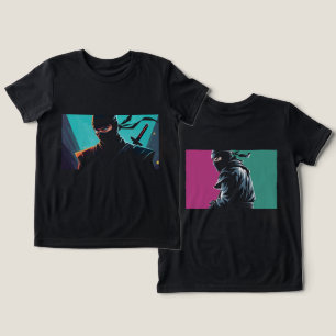 Camiseta Frente e Traseira Ninja