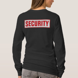 Camiseta Frente e Verso Impressão Feminino Manga Longa Segu
