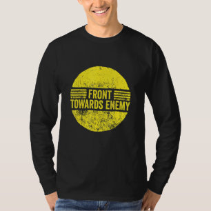 Camiseta Frente Militar Vintage em direção ao inimigo Claym