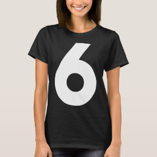 Camiseta Frente Número 6 