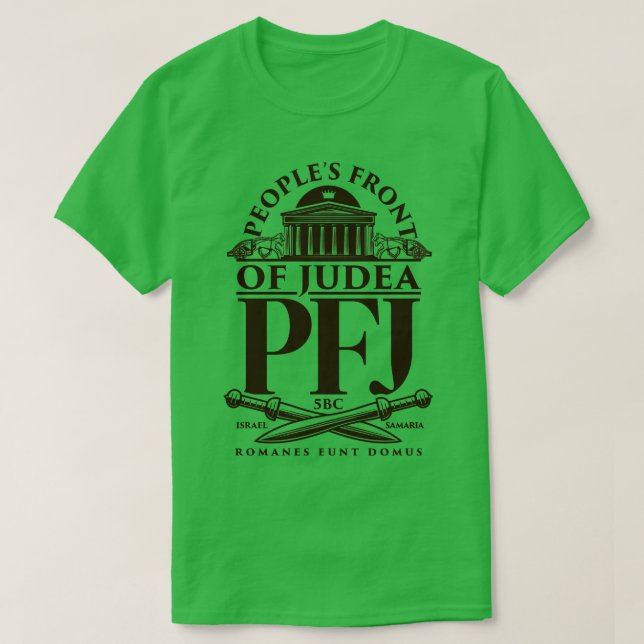 Camiseta Frente Popular da Judeia (Frente do Design)