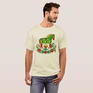 Camiseta FRENZIEDminds com estátua do Cavalo Dala