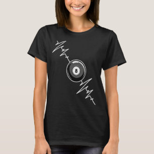 Camiseta Frequência Cardíaca Snooker Frequência Cardíaca EC