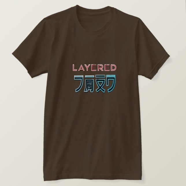 Camiseta “Frequência Neo Tokyo” (Frente do Design)