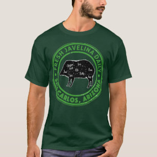 Camiseta Fresca Javelina Daily San Carlos Arizona Souvenir 