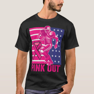 Camiseta Fresca-rosa Cancer Sensibilização para o futebol