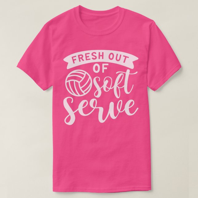 Camiseta Fresco De Voleibol De Sorvete Mole (Frente do Design)