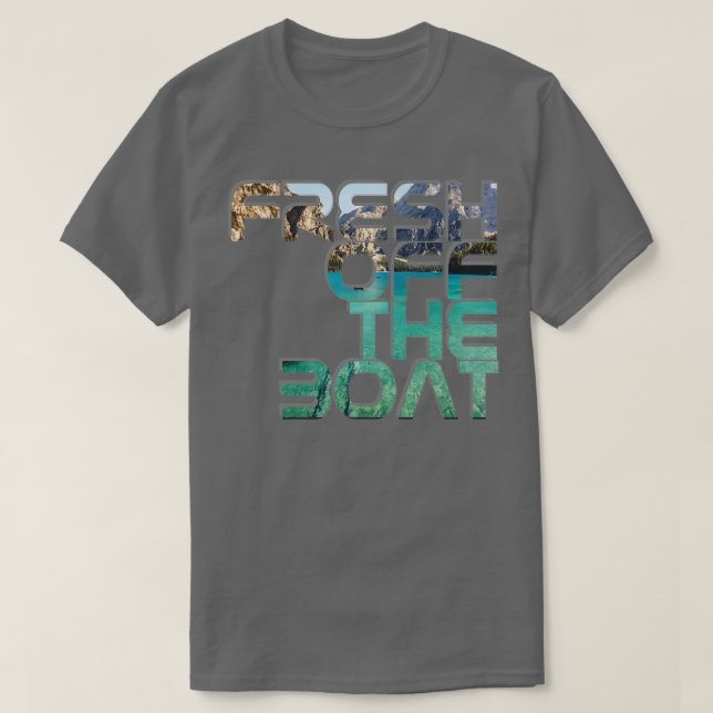 Camiseta Fresco Do Barco 3 (Frente do Design)