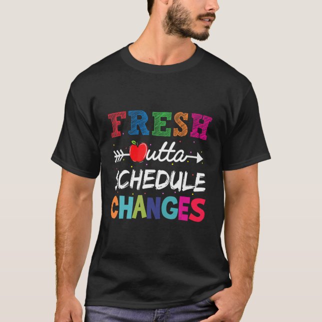 Camiseta Fresco Fora da Programação Muda Conselheiro da Esc (Frente)
