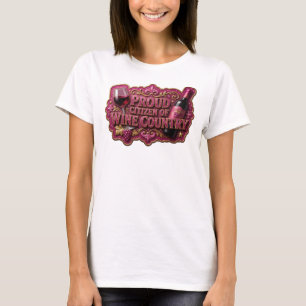 Camiseta Fresco Ouro CIDADÃO ORGULHOSO DO PAÍS DO VINHO v2