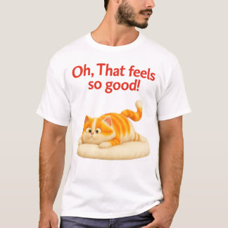 Camiseta Frescura confortável preguiçosa
