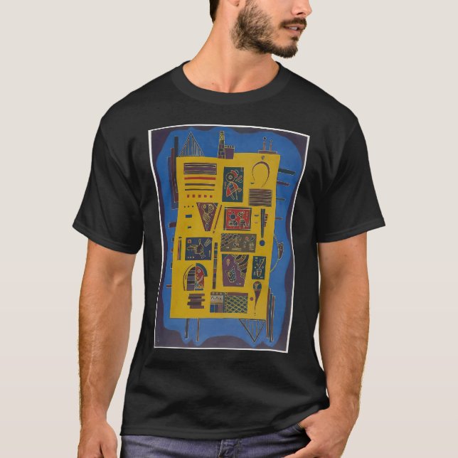 Camiseta Frescura escura Vasily Kandinsky (Frente)