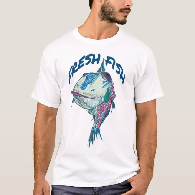 Camiseta fresh fish (Frente)
