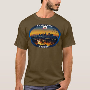 Camiseta Fresno California Viagem TSirt