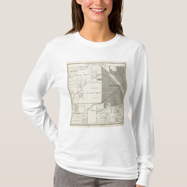 Camiseta Fresno County, Califórnia 7 (Frente)