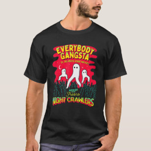 Camiseta Fresno Nightrawlers Todos Gangsta Engraçado Meme