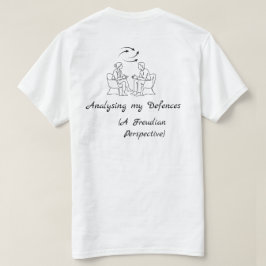 Camiseta Freud Analisando Minhas Defesas Saúde Mental