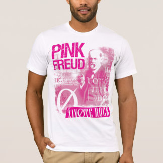 Camiseta Freud cor-de-rosa