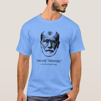 Camiseta Freud Humor Tee 'Você Diz Neurotico'