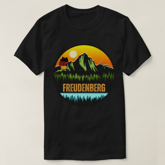 Camiseta Freudenberg, Baden-Württemberg Alemanha (Frente do Design)