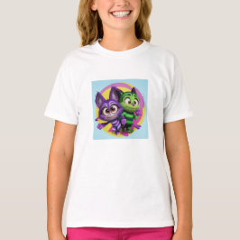 Camiseta „Freunde fürs Leben – Bunte Abenteuer“