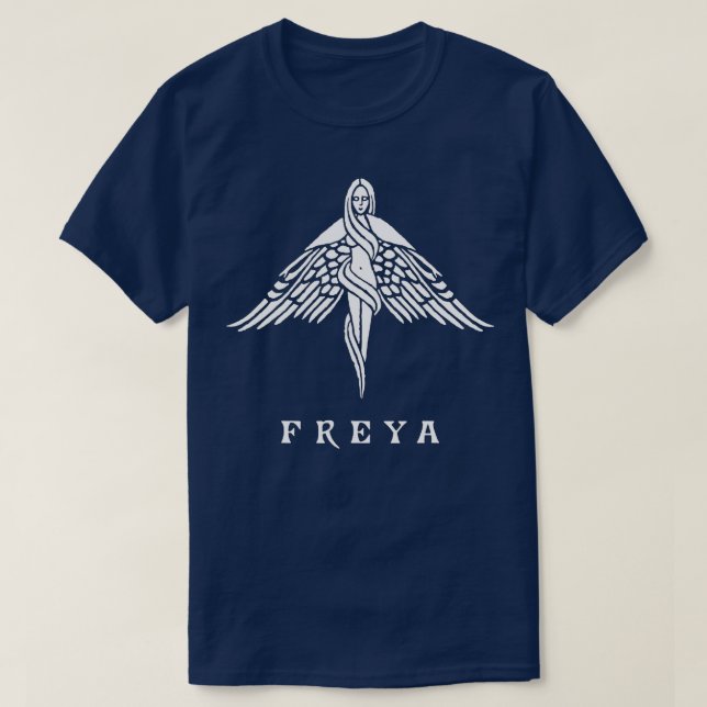Camiseta Freya Viking Goddese (Frente do Design)