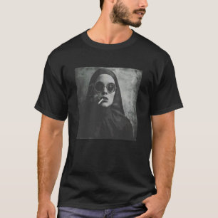 Camiseta Fria Freira Fuma, Resistência, Freira Rebelde