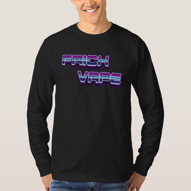 Camiseta Frick Vape Anti Vaping Sem Vape Frick Vape (Frente)
