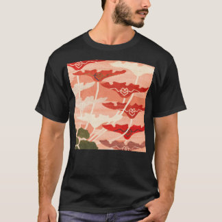 Camiseta Frida Hansen Pink Art Nouveau Têxtil