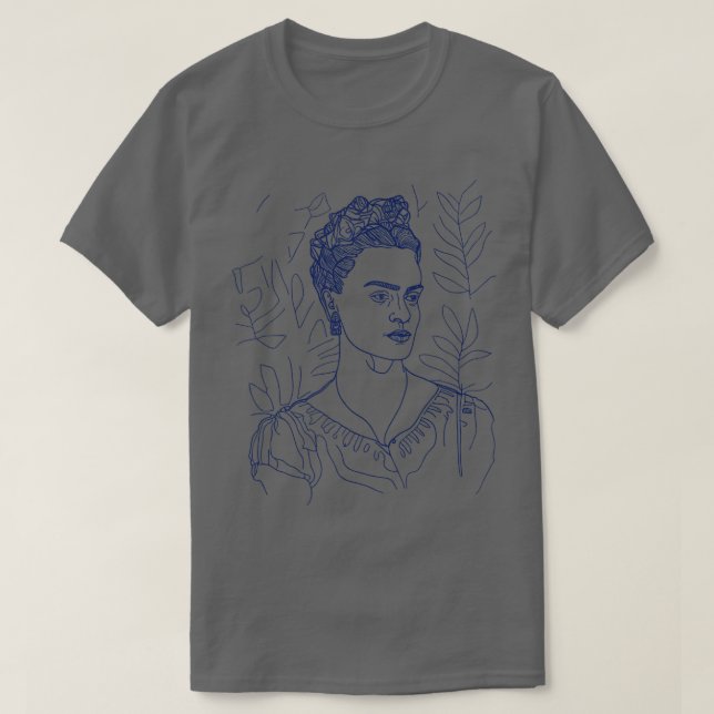 Camiseta Frida Kahlo (Frente do Design)