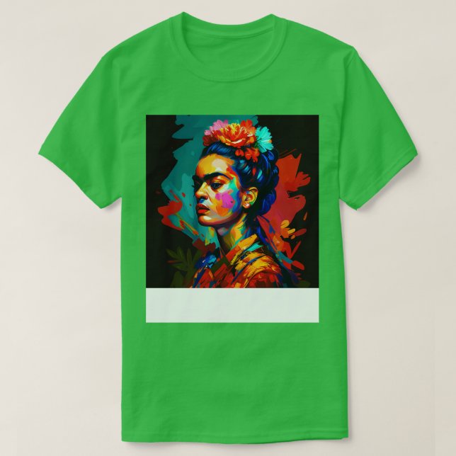 Camiseta Frida Kahlo 10 (Frente do Design)