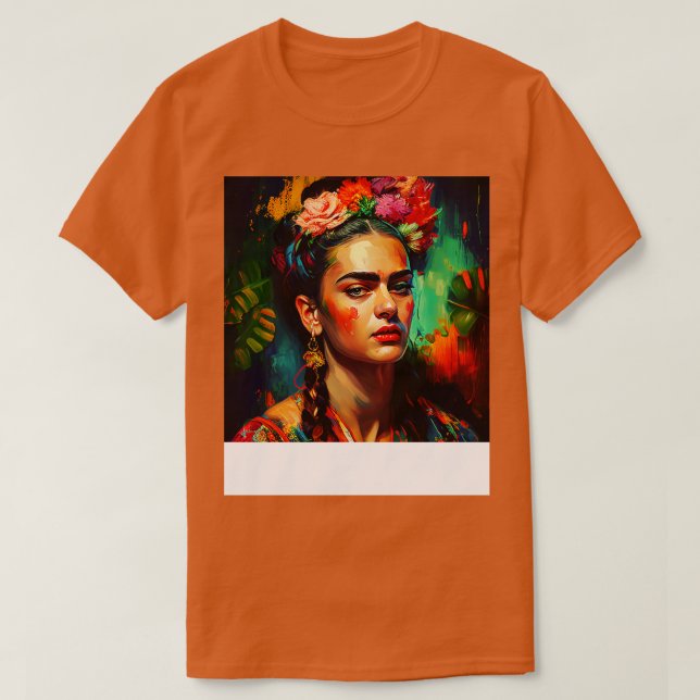 Camiseta Frida Kahlo 15 (Frente do Design)
