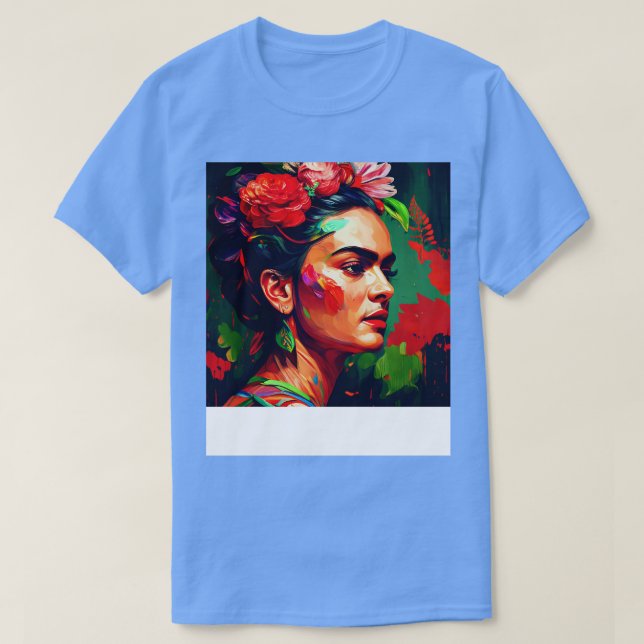 Camiseta Frida Kahlo 5 (Frente do Design)
