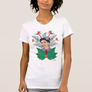Camiseta Frida Kahlo Aves do paraíso