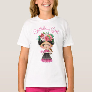 Camiseta Frida Kahlo Birthday Girl Shirt