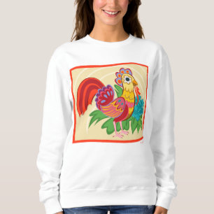 Camiseta Frida Kahlo Chicken Graphic