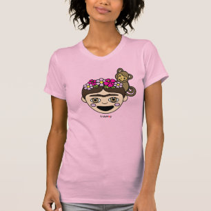Camiseta Frida Kahlo   FridaMoji - Happy Frida