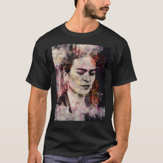 Camiseta FRIDA KAHLO pintura feminista mexicana de arte
