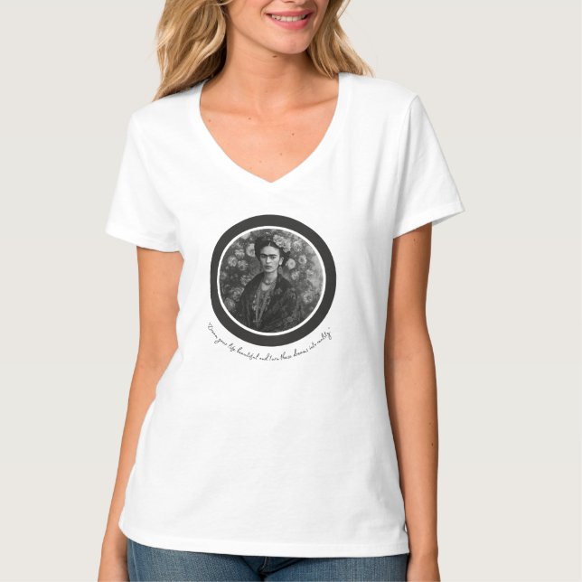 Camiseta Frida Kahlo T-Shirt, Frida Kahlo Shirt, Frida  (Frente)