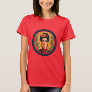 Camiseta Frida Kahlo T-Shirt, Frida Shirt, Portrait
