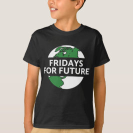 Camiseta Fridays for futuro protecção de clima meio