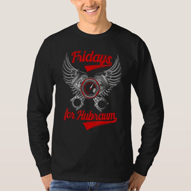 Camiseta Fridays for Hubraum Future Parody Fun  Car (Frente)