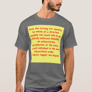 Camiseta Friedrich August von Hayek 19