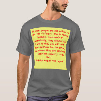 Camiseta Friedrich August von Hayek 27