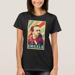 Camiseta Friedrich Engels Vintage Cors