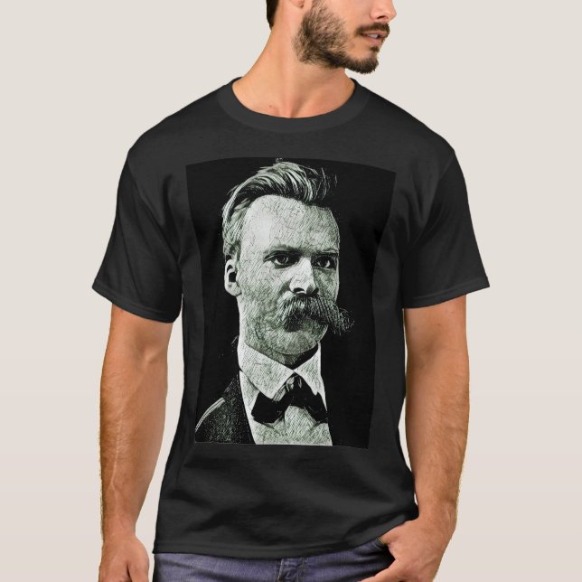 Camiseta Friedrich Nietzsche (Frente)