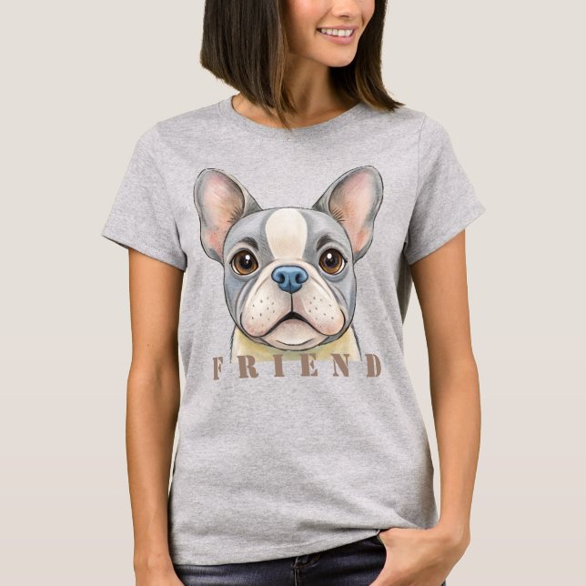 Camiseta Friend Bulldog (Frente)
