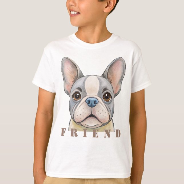 Camiseta Friend Bulldog (Frente)