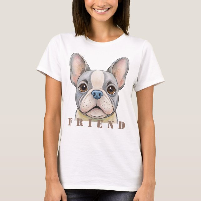 Camiseta Friend Bulldog (Frente)